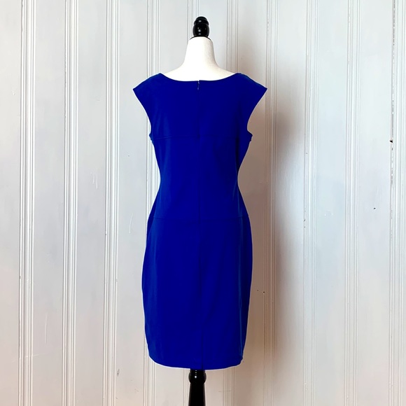 New without tags CYNTHIA ROWLEY royal blue adjusted dress - Picture 3 of 5
